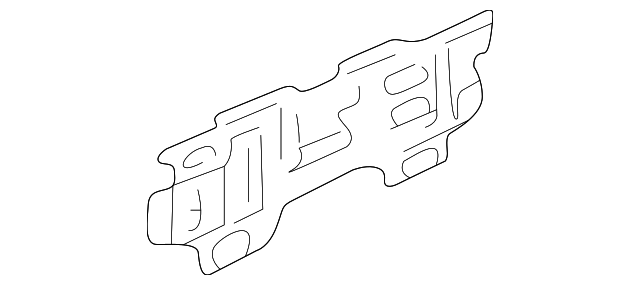 30800912 Деталь BUMPER COVER SUPPORT, LEFT