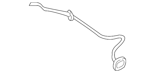 YF1Z-54502C53-A HOSE, LEFT