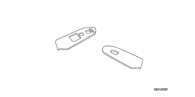Switch Panel (Gray Metal) for 2006 Honda ELEMENT 5-DOOR #0