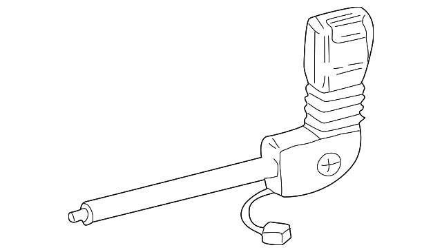 EVB500300LNF Деталь BUCKLE END, RIGHT