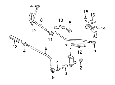 ELECTRICAL/WASHER COMPONENTS for 2011 Toyota Land Cruiser #1