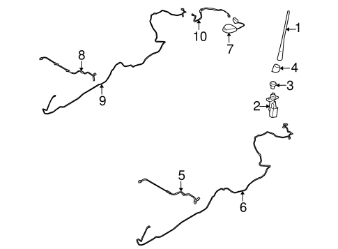 Mustang ANTENNA & RADIO