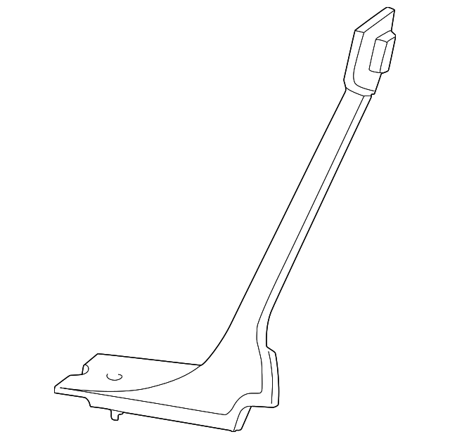 YF1Z5431012AAA Деталь LOWER QTR TRIM, RIGHT