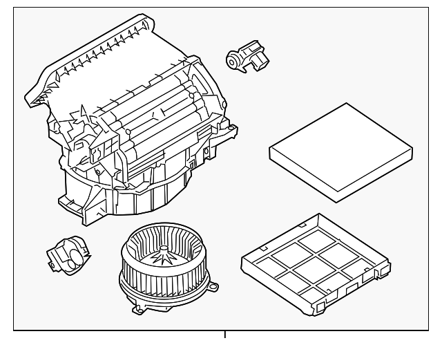 LR036366 Деталь BLOWER ASSY