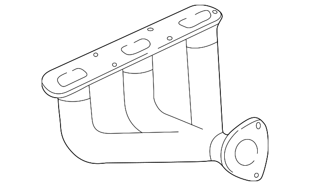 996-111-101-76 Деталь EXHAUST MANIFOLD