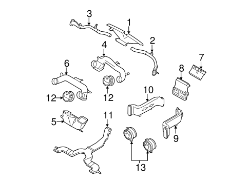 Body/Ducts for 2013 Ford F-350 Super Duty #1