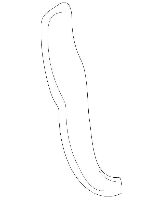 XR832221 Деталь TRIM COVER, RIGHT