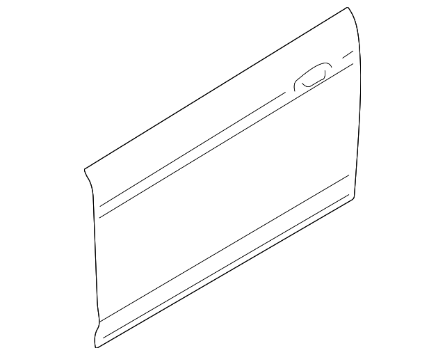 XR843184 Деталь OUTER PANEL, RIGHT