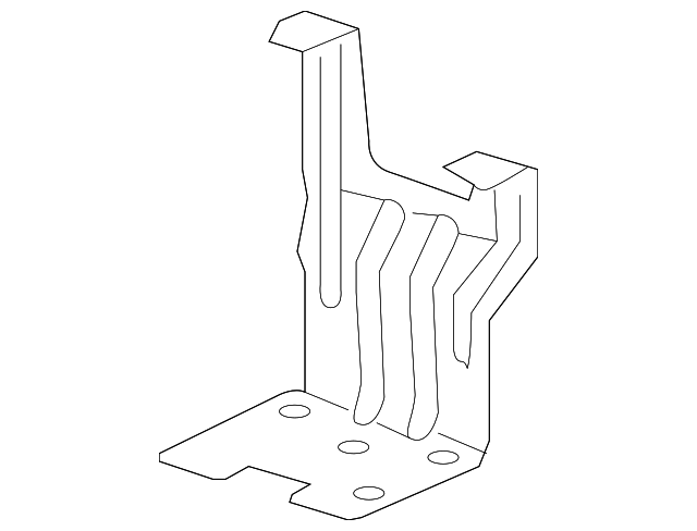 8665481 CONSOLE PANEL BRACKET