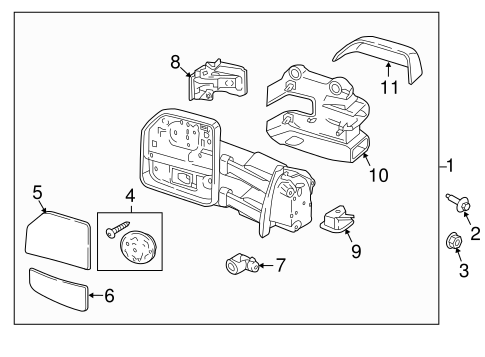 Body/Outside Mirrors for 2016 Ford F-150 #2
