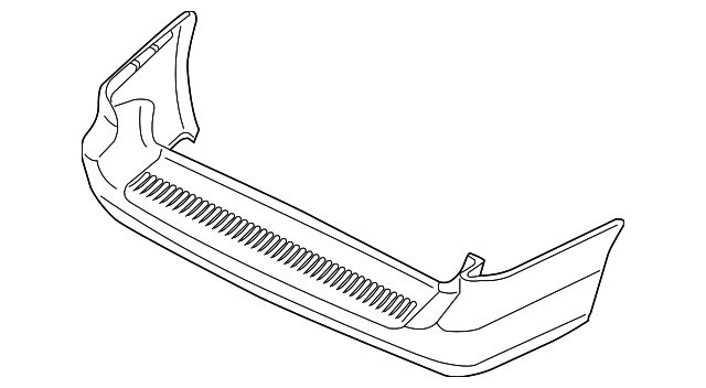 3F2Z-17K835-SAA Деталь BUMPER COVER