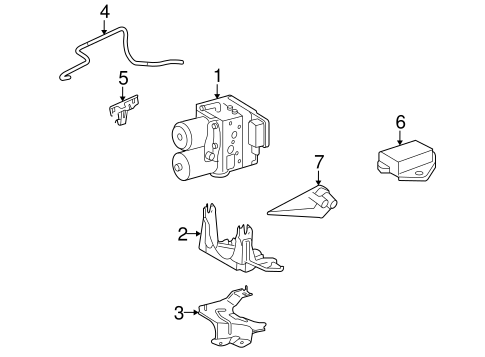 BRAKES/ANTI-LOCK BRAKES for 2009 Toyota Camry #1