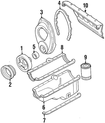 K3500 Pickup ENGINE PARTS