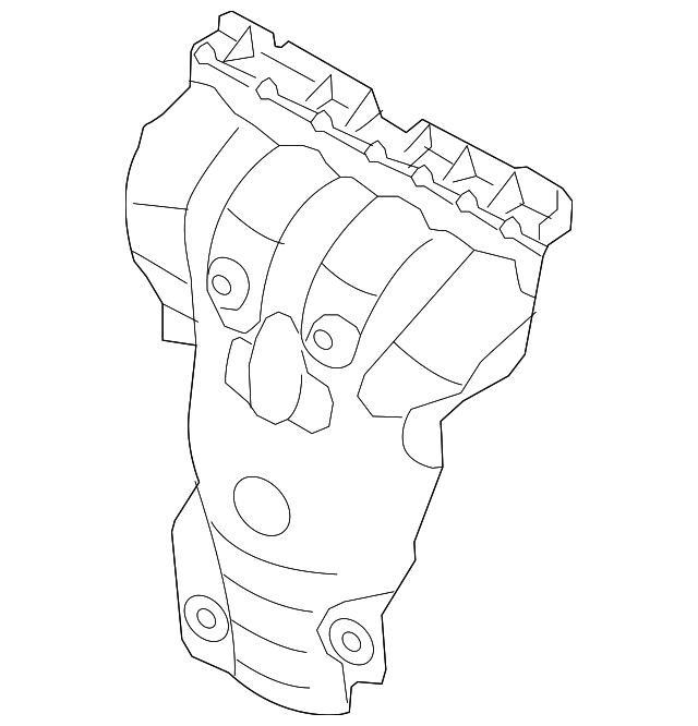 55565974 Деталь HEAT SHIELD