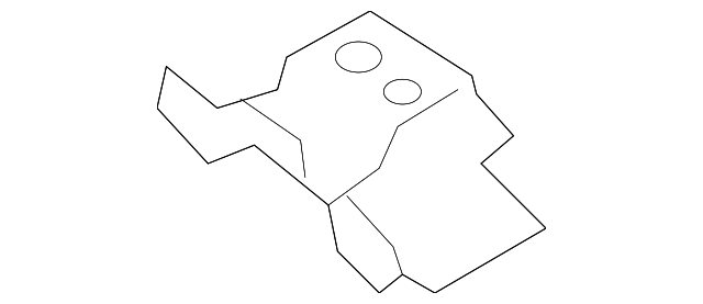 12797843 Деталь SEAT BRACKET, RIGHT