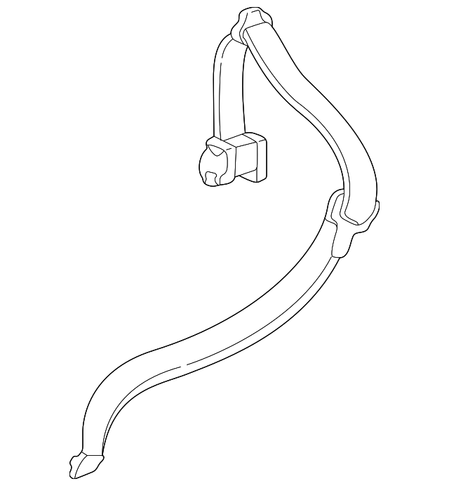 6F9Z-74611B68-CB Деталь RETRACTOR ASSY, RIGHT