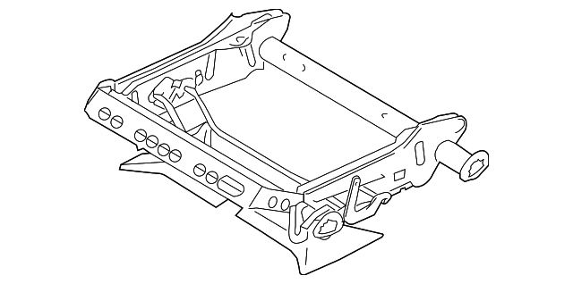 8686881 Деталь SEAT FRAME, RIGHT