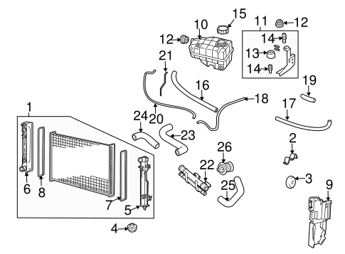 GTO RADIATOR & COMPONENTS