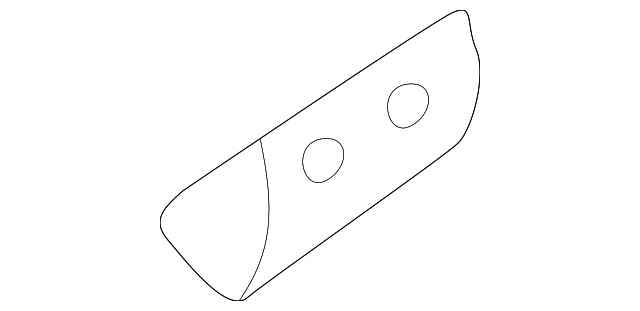 32009267 Деталь WINDSHIELD PILLAR TRIM PAD, RIGHT
