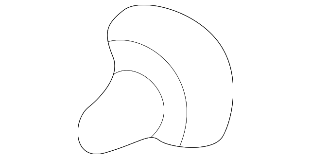 32009673 Деталь CENTER PLR TRIM CLIP, RIGHT