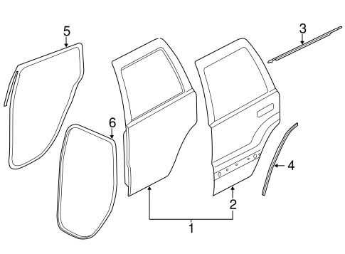 Grand Cherokee DOOR & COMPONENTS 2