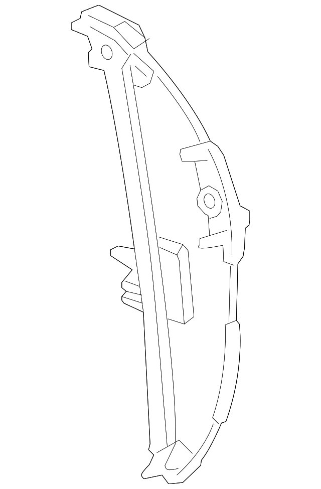 95B-839-461 Деталь WINDOW REGULATOR, LEFT