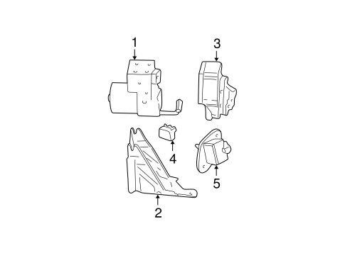 Anti-Lock Brakes for 2005 Cadillac DeVille #0