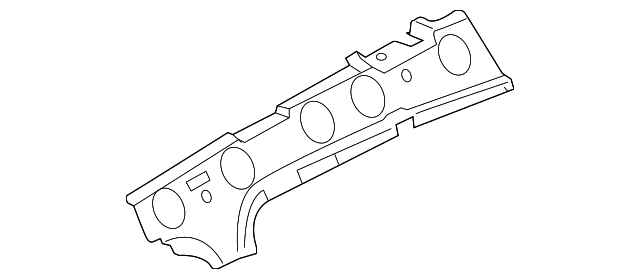 8S4Z-54513A08-A Деталь ROOF RAIL, RIGHT