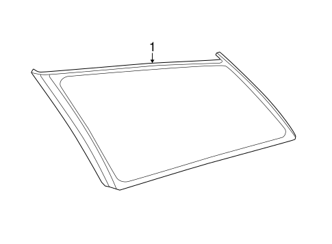 BODY/GLASS & HARDWARE for 2003 Toyota Matrix #1