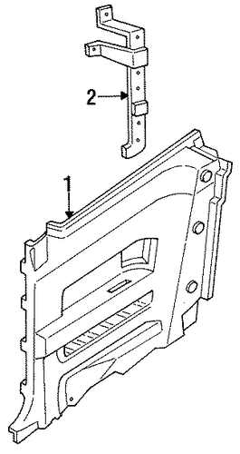 Probe INTERIOR TRIM - QUARTER PANELS