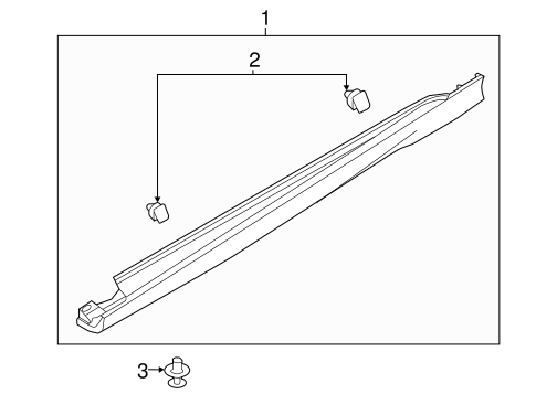 Focus EXTERIOR TRIM - PILLARS 2