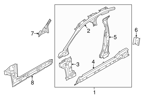 MKZ INNER STRUCTURE