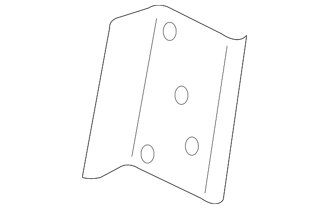 DP5Z-5424300-D Деталь CENTER PLR REINF SUPPORT PLATE, RIGHT