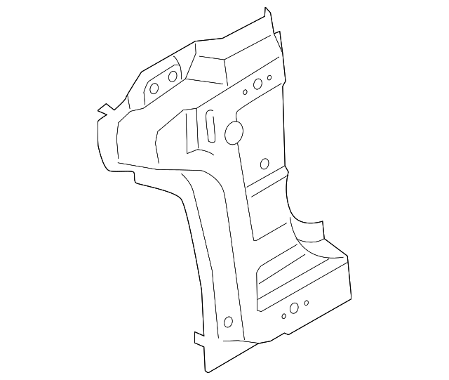 DP5Z-5402542-A Деталь HINGE PLR REINF, RIGHT