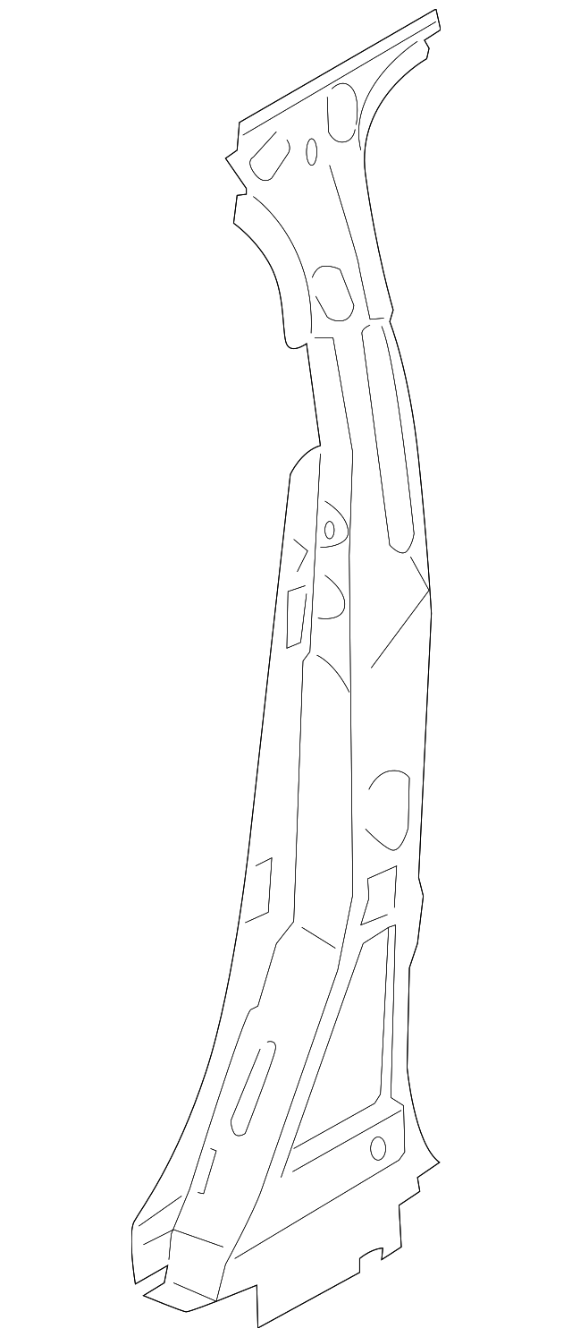 DP5Z-5424300-A Деталь CENTER PLR REINF, RIGHT