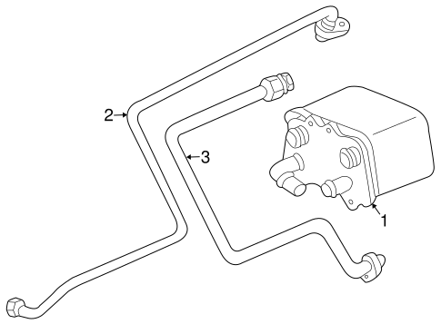 911 TRANS OIL COOLER LINES