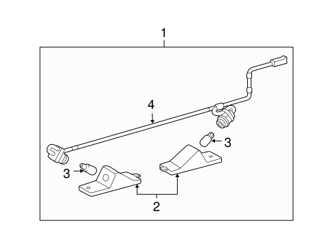ELECTRICAL/LICENSE LAMPS for 2006 Scion xB #1