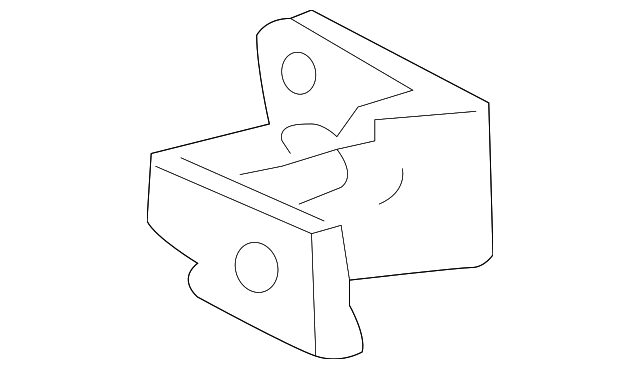 955-533-402-02 Деталь UPPER HINGE, RIGHT