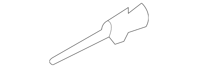 955-533-059-00 Деталь LOCK COVER CLIP, LEFT