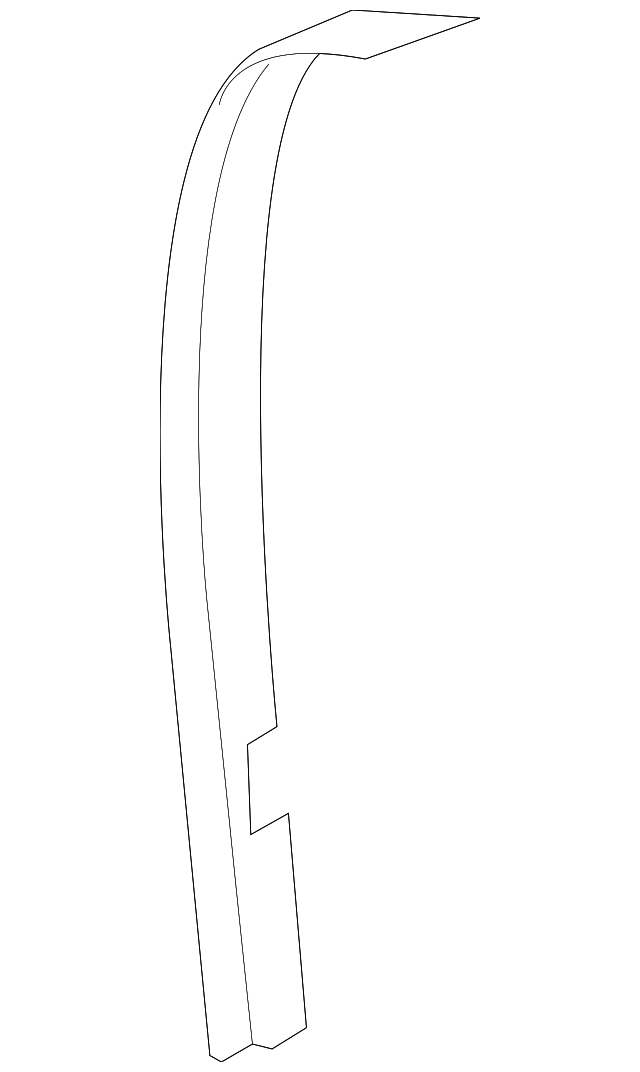 31256561 Деталь SIDE SEAL, RIGHT