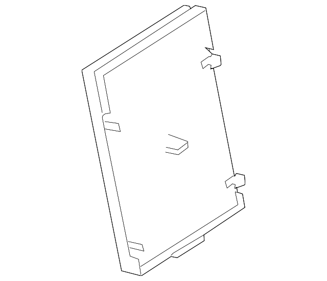 9466913 Деталь OUTER PANEL RETAINER, RIGHT