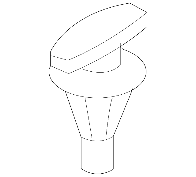 1285015 Деталь LOWER W'STRIP RETAINER, RIGHT