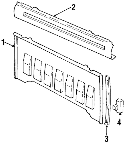 K3500 Pickup BACK PANEL 2