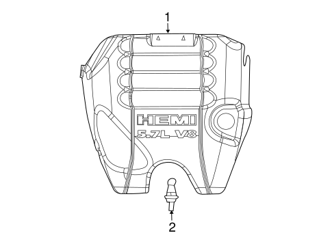 2500 ENGINE APPEARANCE COVER