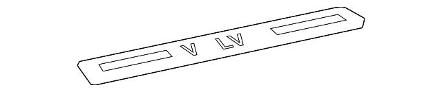 30776516 SILL PLATE, RIGHT