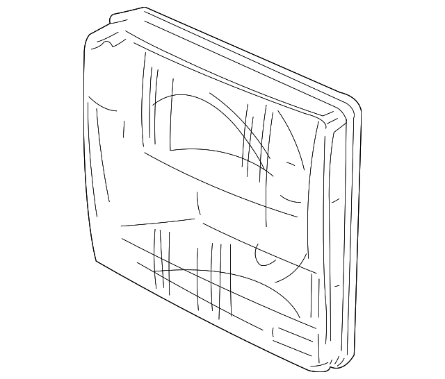XBC105160 Деталь HEADLAMP ASSY, RIGHT