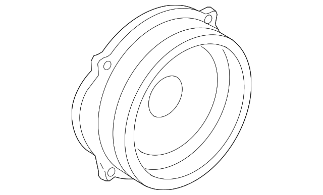 LR050923 FRONT DR SPEAKER, RIGHT