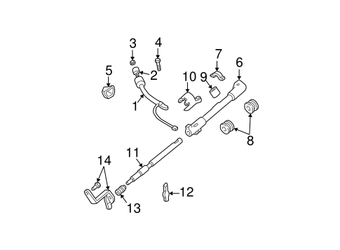 Steering/Housing & Components for 2002 Ford F-350 Super Duty #1