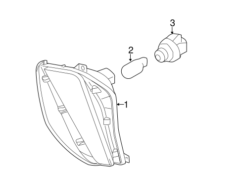 ELECTRICAL/BULBS - CHASSIS for 2014 Toyota Prius V #2