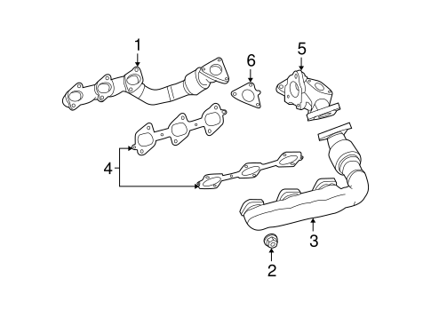 Grand Cherokee Выпускной коллектор